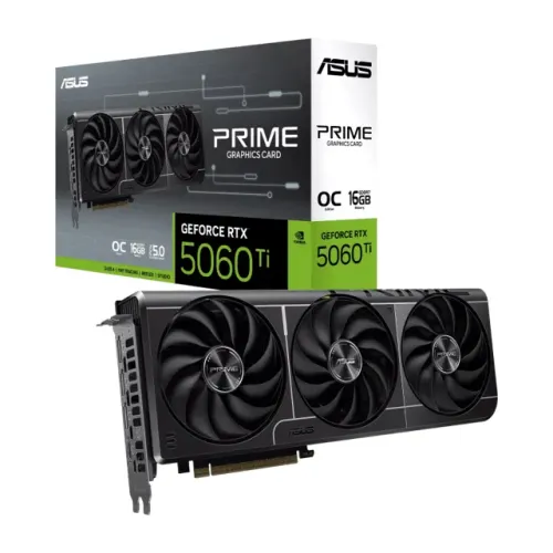 Placa De Video Asus Rtx 5060 Ti Oc 16G Prime 90Yv0Mh2-M0Na00