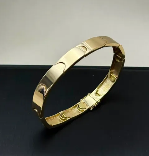 Bracelete de ouro 18k novo