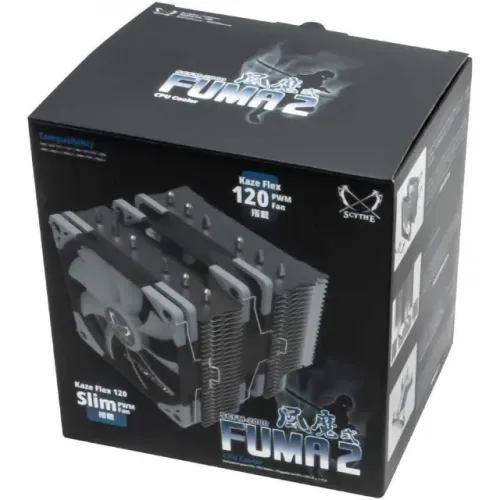 Cooler Para Processador Scythe Fuma 2 120mm, Scfm-2000
