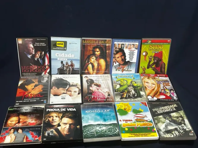 Lote filmes antigos