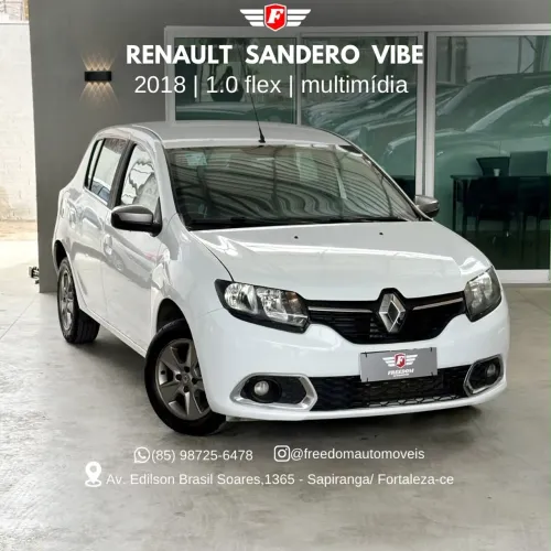 Renault Sandero Vibe Flex 1.0 12V 5P 2018