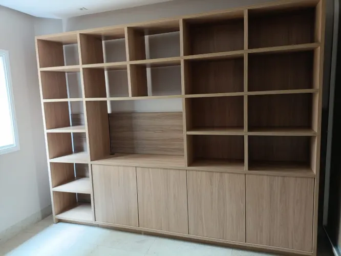 Estante/Armário Multiuso Grande para Sala, Escritório ou Loja