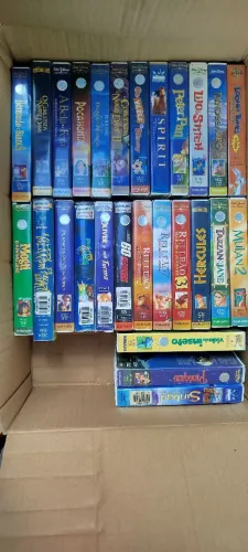 Fitas VHS, Desenhos, em bom estado