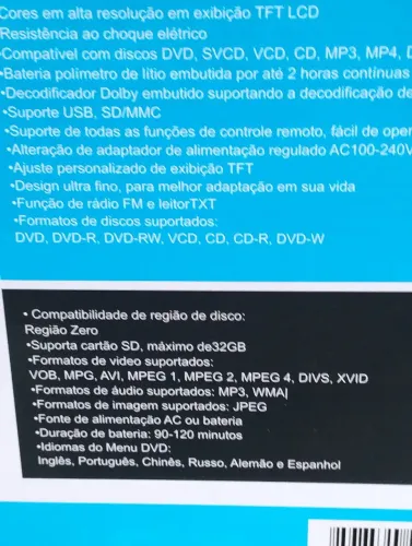 Dvd Player Kanup modelo KP. D115