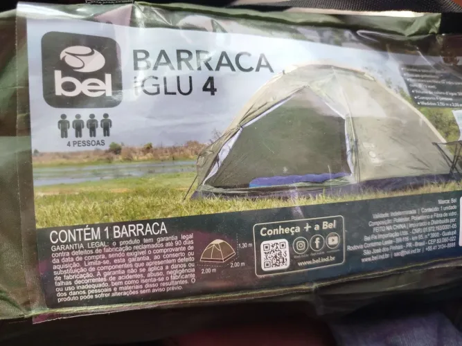 Barraca para 4 pessoas. Produto novo a pronta entrega! 
