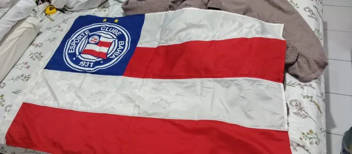 Bandeira oficial do Bahia relíquia!!! Top !!