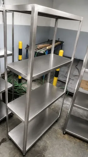 Estante inox 304 400x900x1820mm