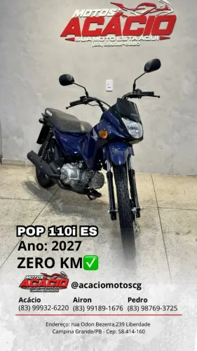 POP 110I ES / 2027 JA EMPLACADA