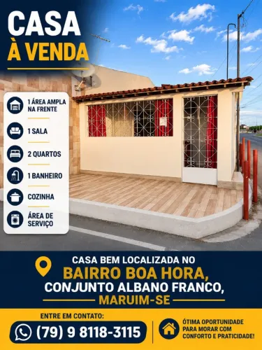 Vendo casa em Maruim