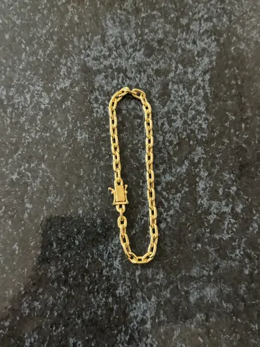 vendo pulseira cartier em ouro 18k