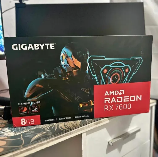 RX7600 GIGABYTE TROCO POR NVIDIA