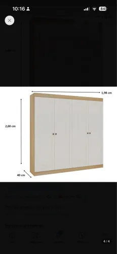 Guarda roupa casal