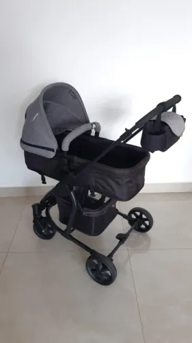 Carrinho de bebê prima kiddo + bebê conforto + bolsa organizadora excelente estado