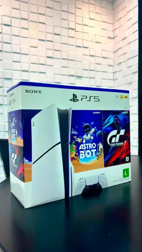 PS5 SLIM MÍDIA FÍSICA NOVO!!