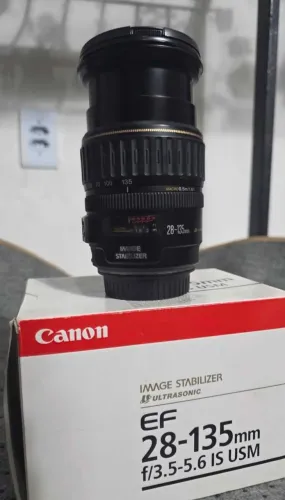 Lente canon 28-135mm ate 12x