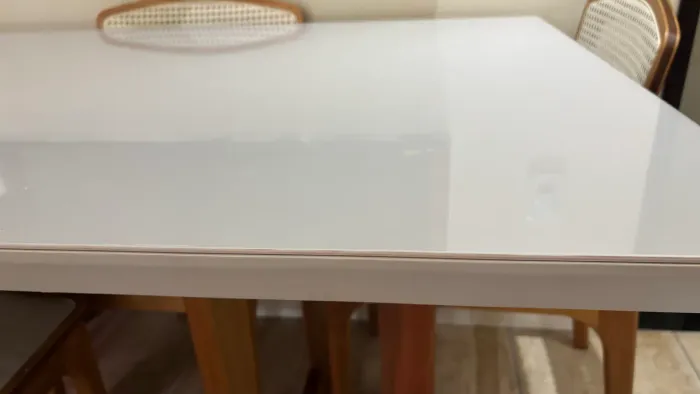 Mesa de Jantar Tália 1,80m + 6 Cadeiras Madeira Maciça | Premium