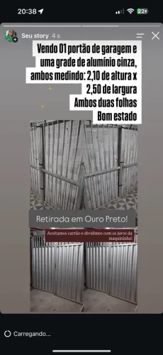 Portão e Grade de alumínio 