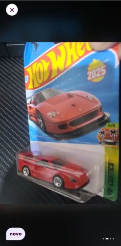 Carrinho FERRARI HOT WHEELS NOVO