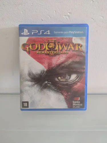 God of War III Remastered PS4 | Mídia Física Original