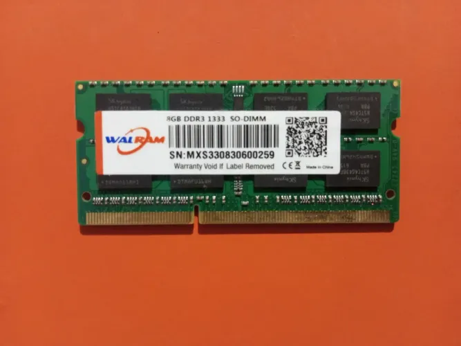 Memória Ram 8Gb DDR3 1333 ( Para notebook)