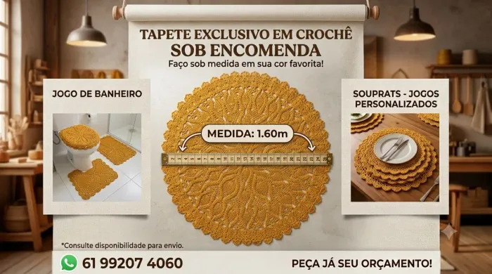 Tapetes em Crochê ?