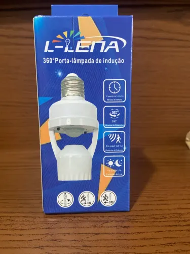 Sensor infravermelho suporte de lâmpada