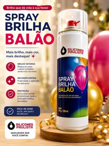 SPRAY BRILHA BALÃO