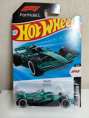 Hotweels Aston Martin Aramco F1