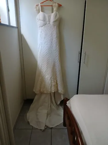 Vestido de bordas Irlandesas