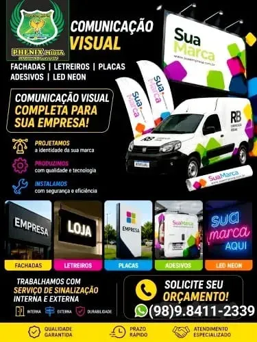 Gráfica e Comunicação visual  Phenix Midia