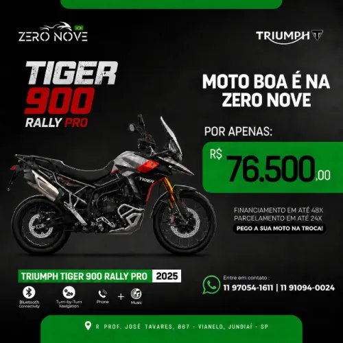 TRIUMPH TIGER 900 RALLY PRO | 2025