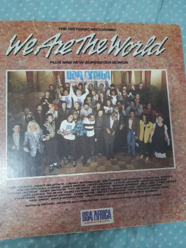 Vendo vinil WE ARE THE WORLD