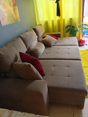 Sofá retrátil e reclinável