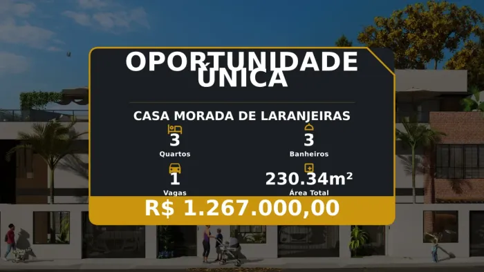 Seu Novo Lar em Morada de Laranjeiras  Casa Triplex Pronta para Você!