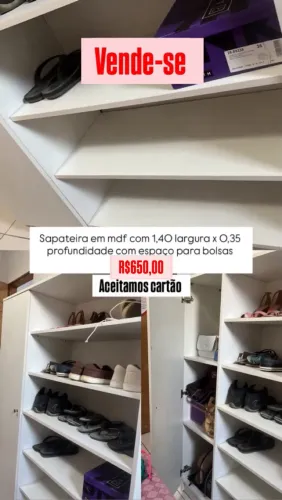 Sapateira usada