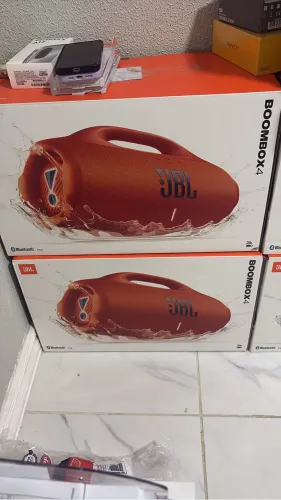 JBL Boombox 4 LARANJA | LACRADA | C/1 ano de garantia