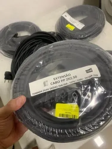 Extensão Cabo Pp 2x2,5 Reforçada
