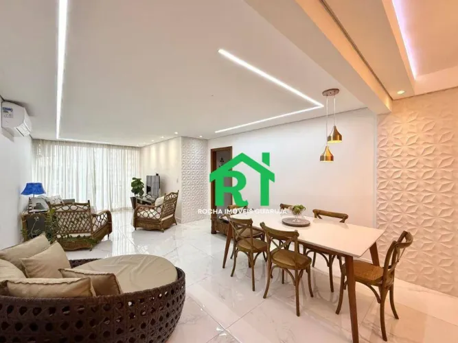 Apartamento com 3 dormitórios à venda, 134 m² por R$ 1.160.000,00 - Pitangueiras - Guarujá