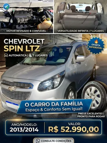 Chevrolet Spin LTZ 1.8 8V Econo.flex 5P Aut. 2014