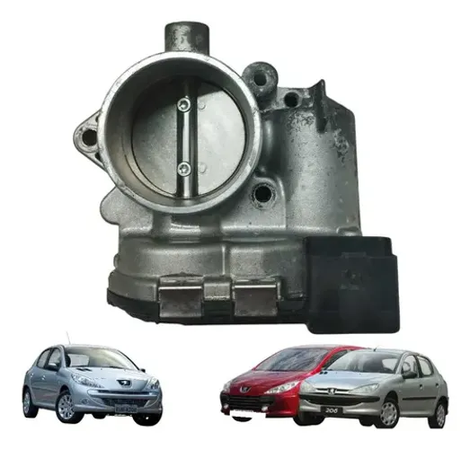 Corpo Borboleta Peugeot 206 207 307 1.6 2005 A 2013