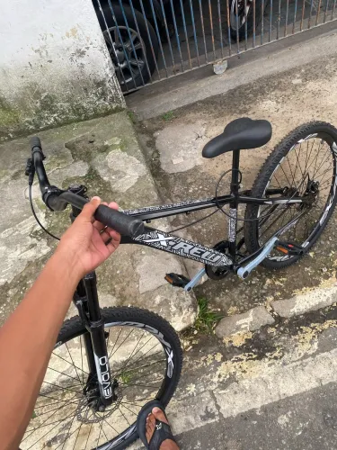 Bicicleta aro 26, freio a disco