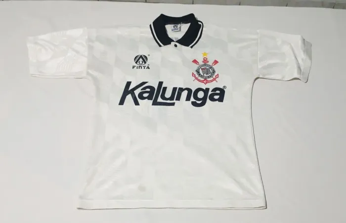 Antiga Camisa Corinthians Kalunga Original 1992 Futebol 