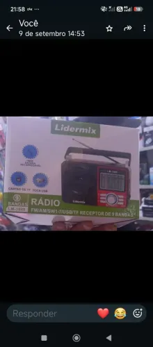 Rádio carregável retro pega tudo 