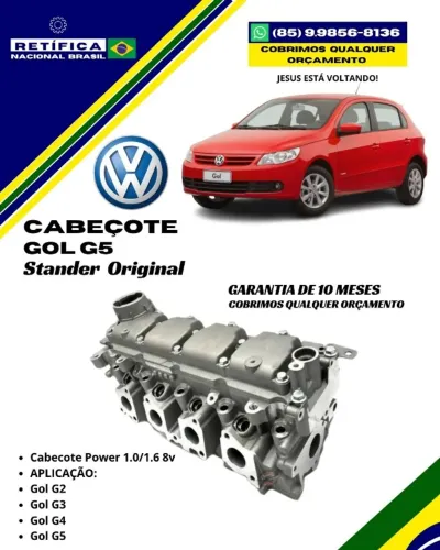 Promoção de Cabeçote Power Gol G5
