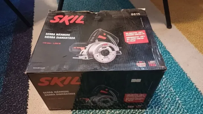 Serra Mármore Skil Bosch *w T220V semi-nova