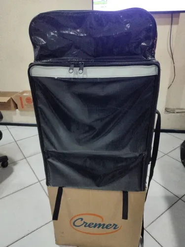 BAÚ / BAG  ESTRUTURADO MDF - LONA IMPERMEÁVEL - SHOPEE / MERCADO LIVRE 