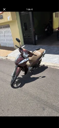 Biz 125 marrom