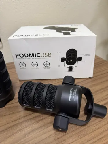 Microfone Rode Podmic USB