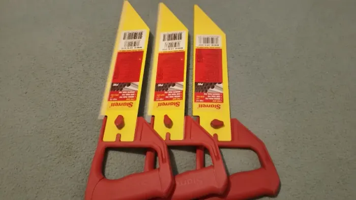 KIT C/3 Serrote Para Pvc Com Cabo Plástico 300 Mm - K143-12 Starrett