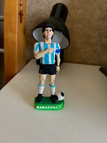 Maradona Figura de Resina 13cm - Comprada na Argentina
